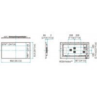 Информационный дисплей Sharp PN-M401 (FullHD, 40")