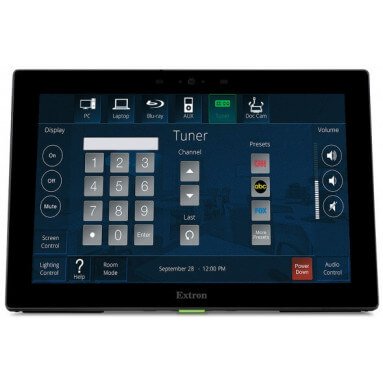 Проводная сенсорная панель Extron TouchLink Pro TLP Pro 1025T (настольная) 