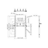 Крепления для дисплея Vogel's Professional PFW 5015 (настенное 37-55 '') 