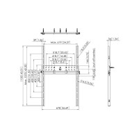 Крепления для дисплея Vogel's Professional PFW 5515 (настенное 50-70 '') 