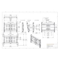 Крепления для дисплея Vogel's Professional PFW 6851 (настенное 42-85 '') 