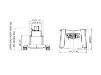 Стойка для дисплеев Vogel's Professional PFF 2515 (мобильная напольный, 32-65") 