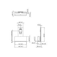 Стенд Vogel's Professional PVF 4112 Silver (напольный 90") 