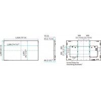 Информационный LCD дисплей SHARP PN-HW861 (4K UHD, 86")